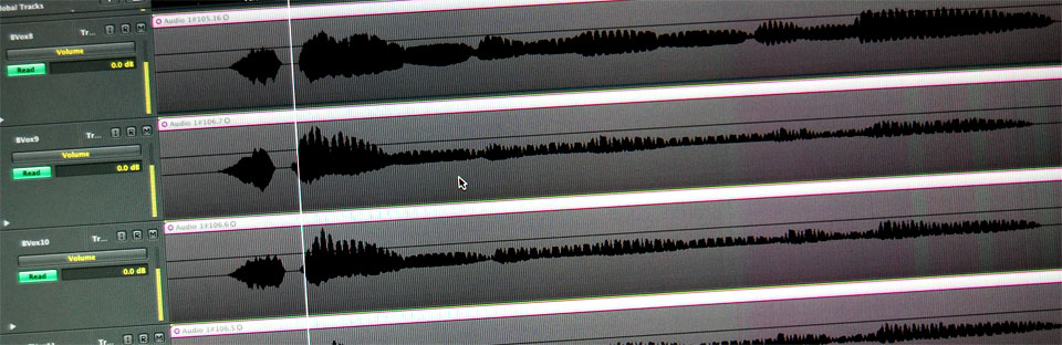 DAW audio