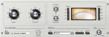 Powercore 1176 plug-in interface